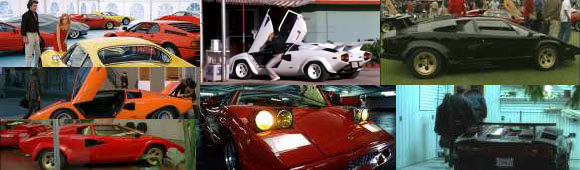 Lamborghini Countach in movie